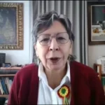 Amparo Ballivián declina su precandidatura y ratifica que apoyará solo al candidato único de la oposición
