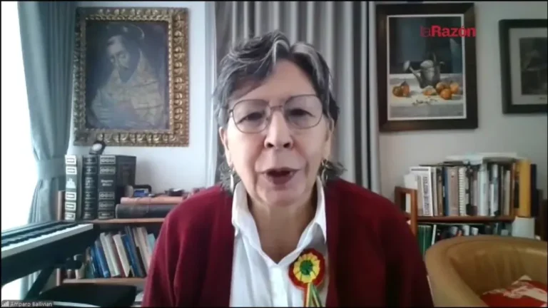 Amparo Ballivián declina su precandidatura y ratifica que apoyará solo al candidato único de la oposición